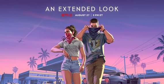 GTA VI prinesie rozšírenú ukážku na Netflix a to 27. augusta